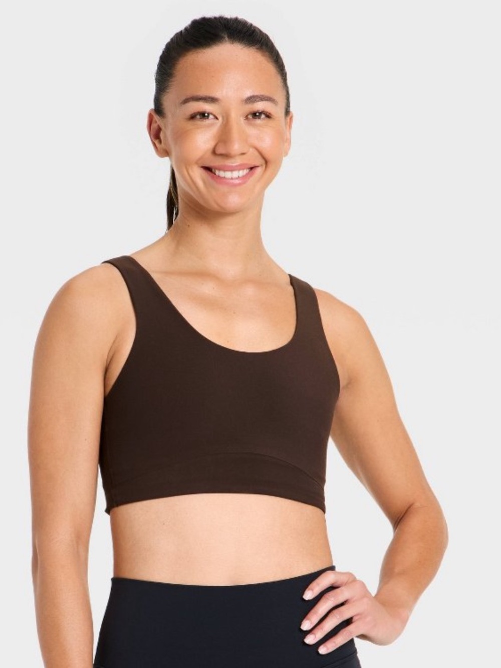 All In Motion Scoop Neck Crop Sports Bra